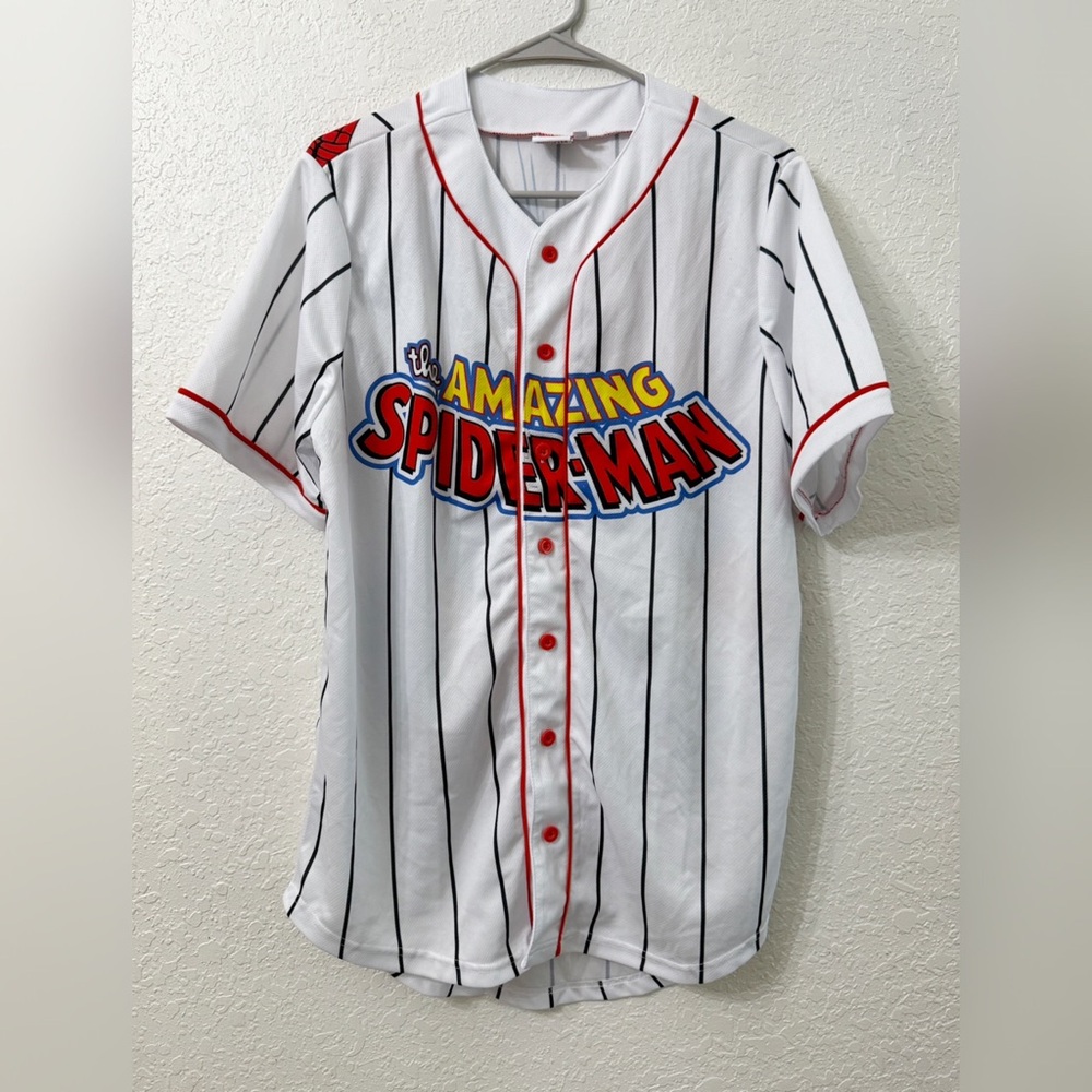 Marvel Spider-Man Men’s Jersey Size Medium